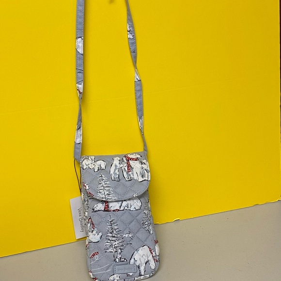 Verá Bradley Carson Cellphone Crossbody Beary Merry - Picture 11 of 13